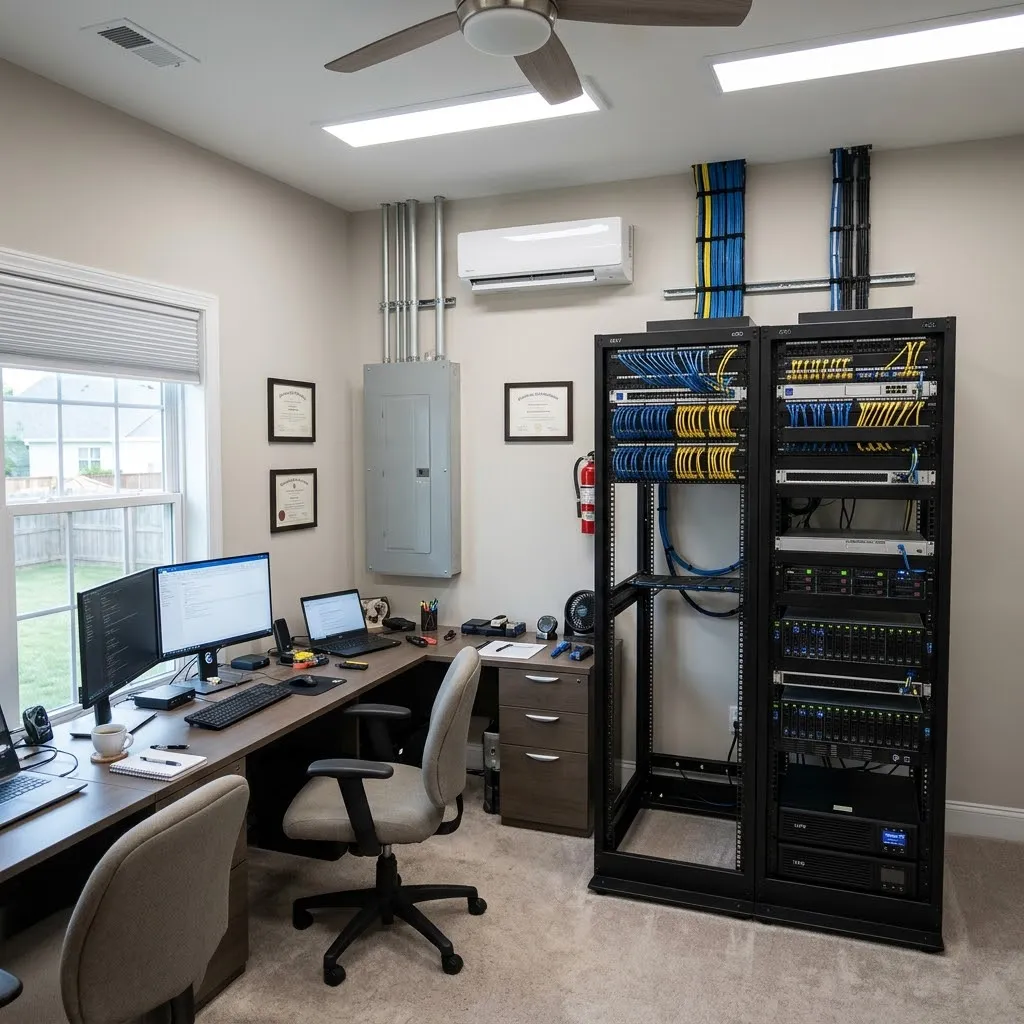 Home Data Center and AI Server Room Buildout
