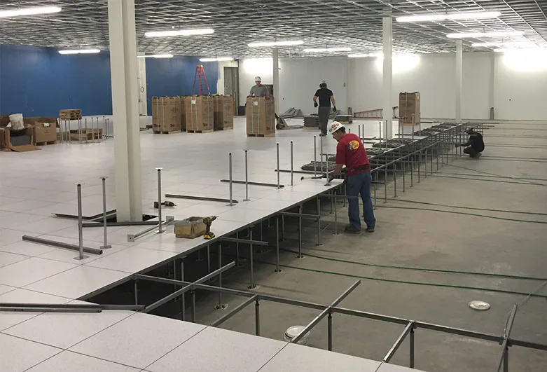 Data Center Raised Floor Leveling Explained